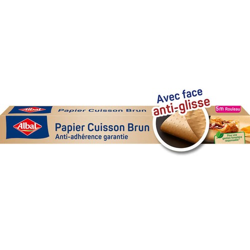 Albal Papier Cuisson Brun 5m