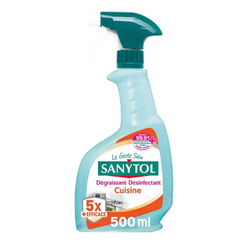 Sanytol Dégraissant désinfectant cuisine 500ml