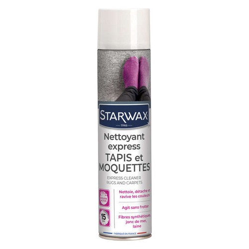 Starwax Nettoyant Raviveur Express Pour Tapis Et Moquettes 600ml