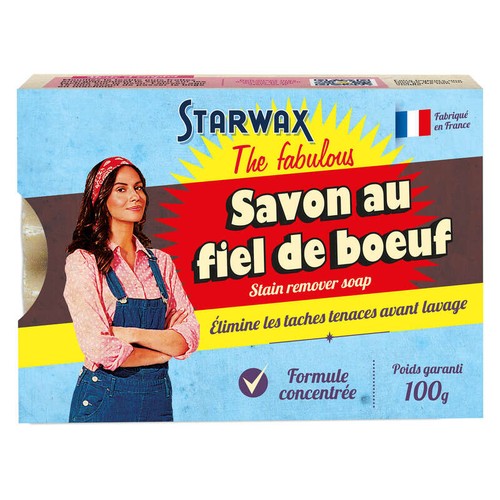 Starwax The Fabulous Savon Détachant Au Fiel De Bœuf 100g
