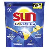 Sun Pro-Expert Capsules Lave-Vaisselle Citron 38 Lavages 570g