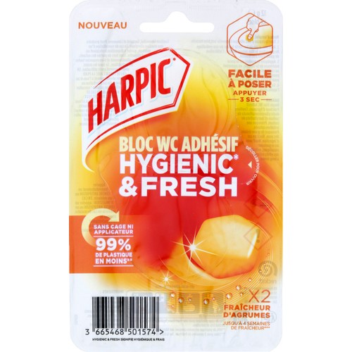 Harpic Hygienic & Fresh Agrume x2