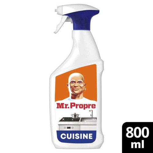 Mr. Propre Spray Dégraissant Cuisine Peps Mandarine 800ml