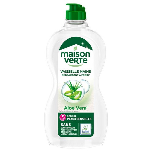 Maison Verte Liquide Vaisselle Aloe Vera 500ml