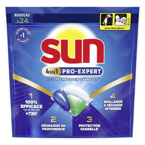 Sun Pro-Expert Capsules Lave-Vaisselle Regular x24