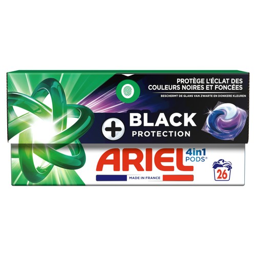 Ariel pods+ black Protection 26 doses
