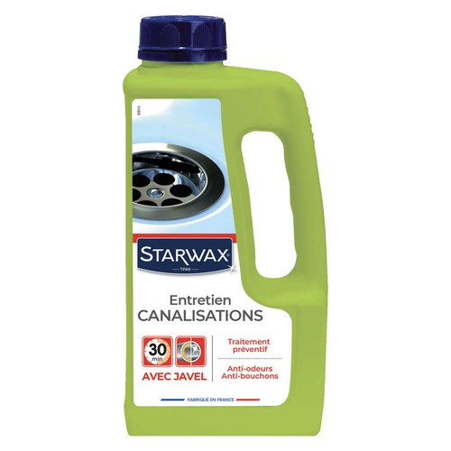 Starwax Entretien Canalisations Javel 1L