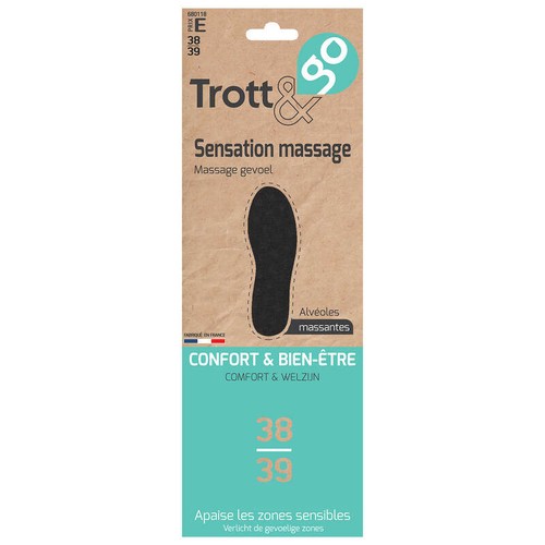 La Brosse et Dupont Semelles Sensation massage 38/39