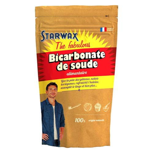 Starwax The Fabulous Bicarbonate de Soude Alimentaire 1kg