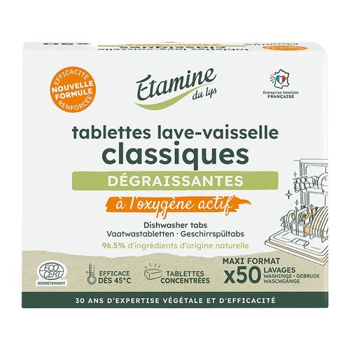 Etamine du Lys Tablette Lave-vaisselle classique x50