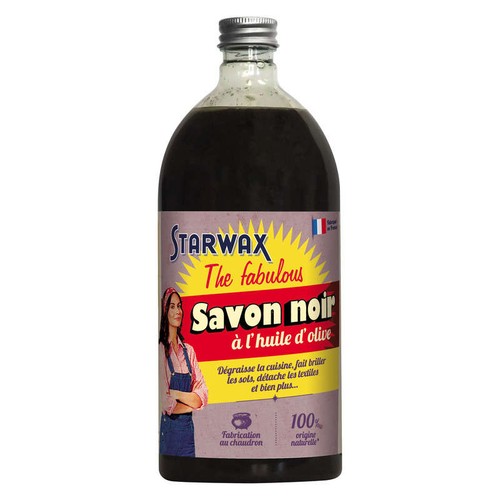 Starwax The Fabulous Savon Noir à l'Huile d'Olive 1L