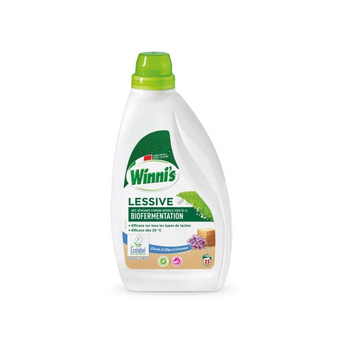 Winni's Lessive Liquide Savon d'Alep & Verveine *25 Lavages 1,125L