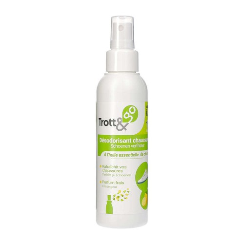Trott & Go Déodorisant Chaussures aux Huiles Essentielles Senteur Citron