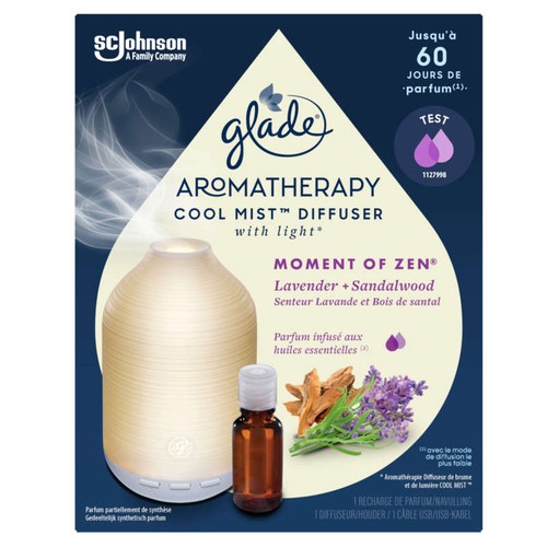 Glade Diffuseur Huile Essentielle Lavande & Bois Santal