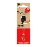 La Brosse Et Dupont Lacets Rond Noir 75cm - 2 Paires