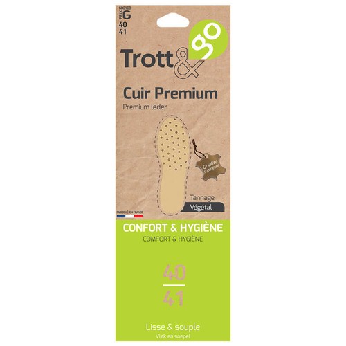 La Brosse et Dupont Semelles en Cuir Premium 40/41
