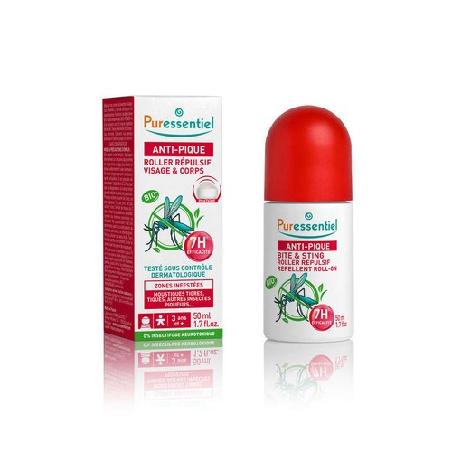 [Para] Puressentiel Anti-Pique Roller Répulsif Visage et Corps 50ml