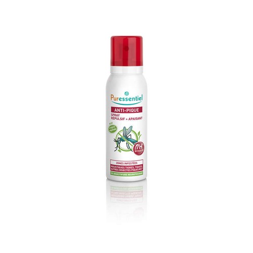 [Para] Puressentiel Spray AntiPique Répulsif Apaisant 7H Zones Infestées75ml