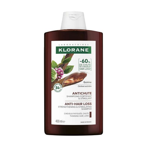 [Para] Klorane Quinine Shampoing Fortifiant à la Quinine & Edelweiss Bio 400ml