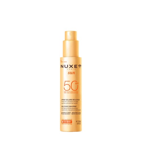 [Para] Nuxe Sun Spray Solaire Fondant Visage et Corps SPF50 150ml