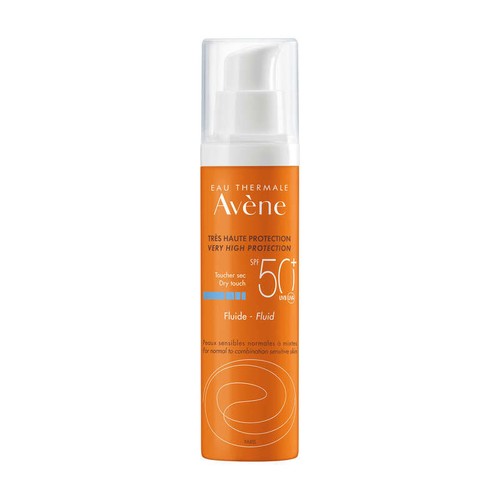 [Para] Avène Crème Solaire Fluide Sensation Peaux Sensibles Indice 50+ 50ml