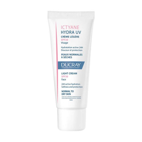 [Para] Ducray Ictyane hydra UV Crème légère visage SPF30 40ml