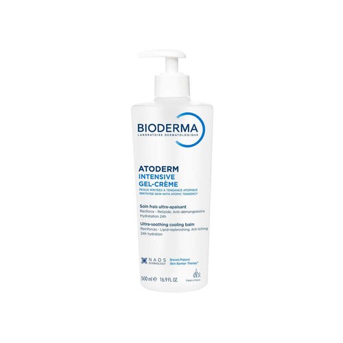 [Para] Bioderma Atoderm Intensive Gel Crème Soin Frais Ultra Apaisant 500ml