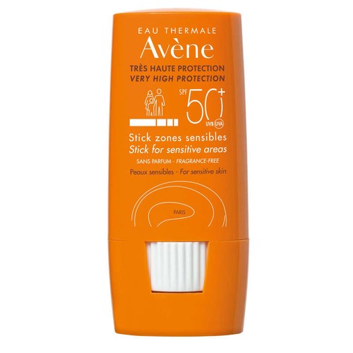 [Para] Avène Stick Solaire Indice 50+ Zones Sensibles 8g