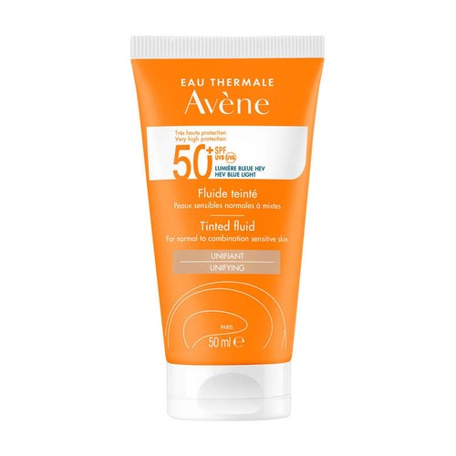 [Para] Eau Thermale Avène Fluide Solaire Teinté SPF 50+ 50ml