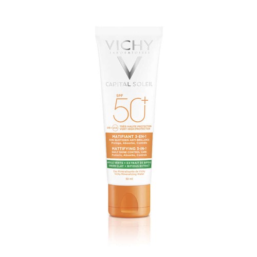 [Para] Vichy Capital Soleil Matifiant 3-en-1 SPF50+ 50ml