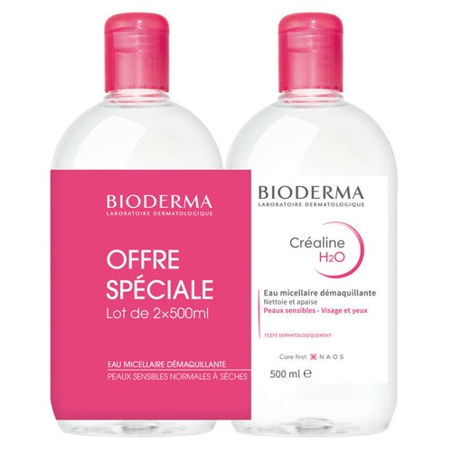 [Para] Bioderma Créaline H2O sans Parfum 2x500ml