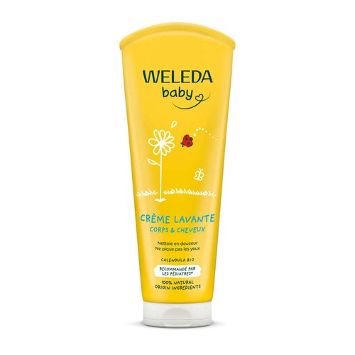 [Para] Weleda Crème Lavante Corps et Cheveux 200ml