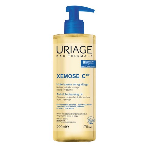 [Para] Uriage Xémose Huile lavante apaisante 500ml