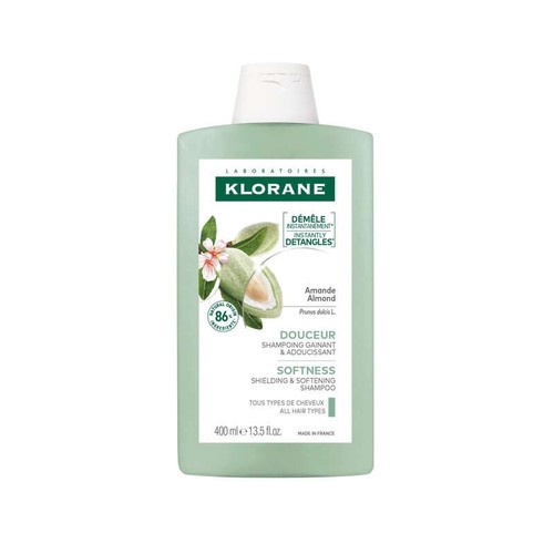 [Para] Klorane Shampoing Douceur & Tenue au Lait d’Amande Tous Types de Cheveux 400ml