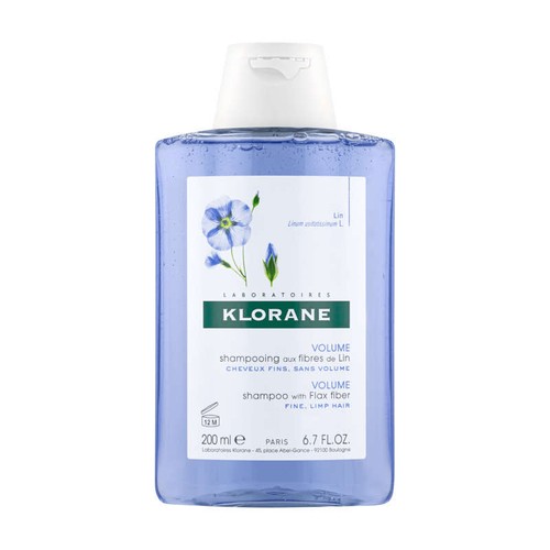 [Para] Klorane Shampoing Volume aux Fibres de Lin pour Cheveux Fins 200ml
