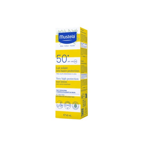 [Para] Mustela Lait Solaire Très Haute Protection spf50+ 40ml