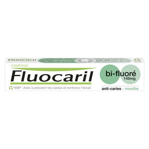[Para] Fluocaril Dentifrice Menthe Bi-Fluoré 145mg 75ml