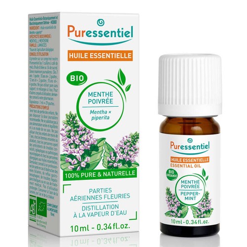 [Para] Puressentiel huile essentielle menthe poivrée bio 10ml