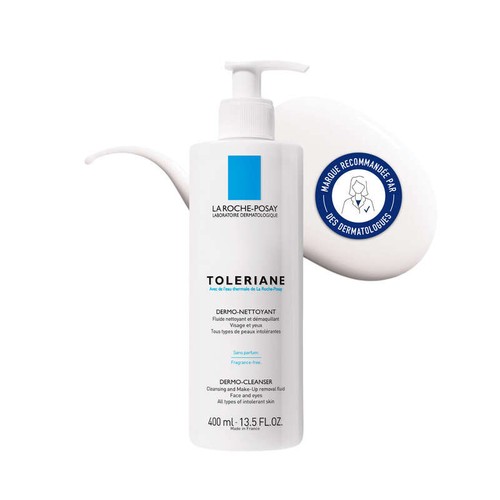 [Para] La Roche Posay Toleriane Fluide nettoyant et démaquillant visage et corps 400ml
