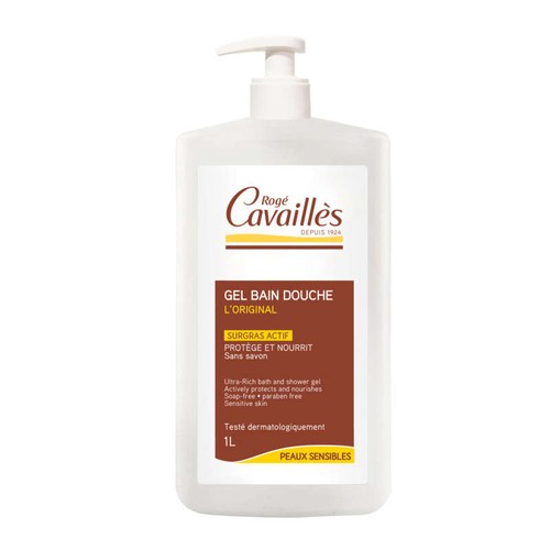 [Para] Rogé Cavaillès Gel Surgras Bain Douche L'Original Peaux Sensibles 1L