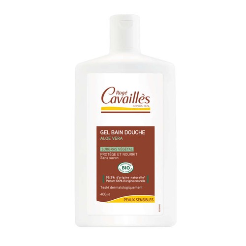 [Para] Rogé Cavaillès Gel Bain Douche Surgras Aloe Vera Bio 400ml