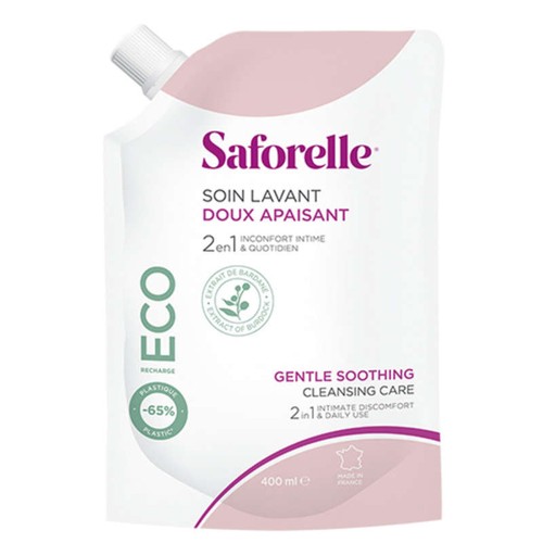 [Para] Saforelle Soin Lavant Doux Recharge 400ml
