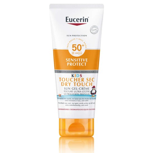 [Para] Eucerin Sun Sensitive Protect Kids Gel-Crème Toucher Sec Spf 50+ 200ml