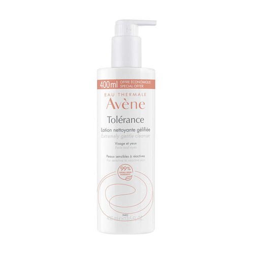 [Para] Avène Eau Thermale Tolérance Lotion Nettoyante Gélifiée Peaux Sensibles à Réactives 400ml