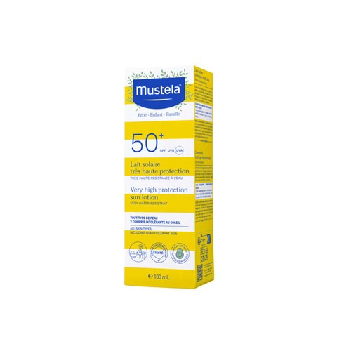 [Para] Mustela Lait Solaire Très Haute Protection SPF50+ 100ml