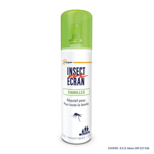 [Para] Insect Ecran Spray Répulsif Peau Familles 100ml