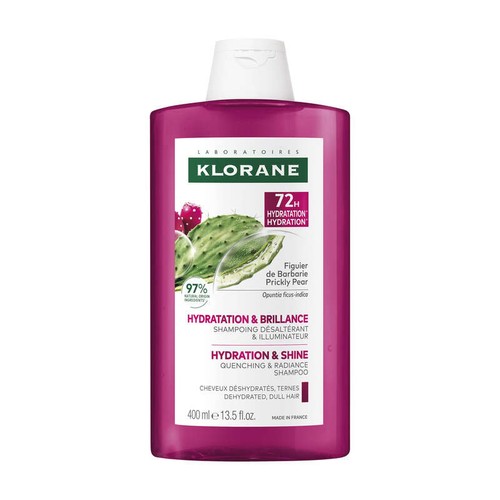 [Para] Klorane Hydratation & Brillance Shampoing Désaltérant au Figuier de Barbarie 400ml