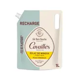 [Para] Cavaillès Gel Bain Douche Peaux Sensibles Éclat de Mimosa Éco-Recharge 1L