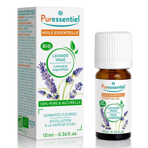 [Para] Puressentiel Huile essentielle Lavande Vraie Bio 10ml