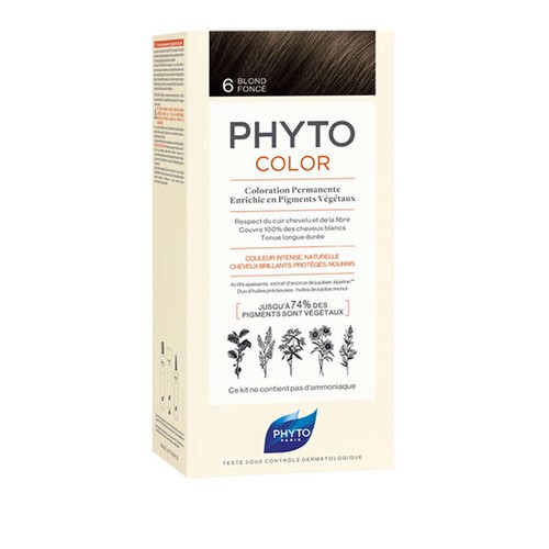[Para] Phytosolba Phytocolor Coloration Permanente 6 Blond Foncé
